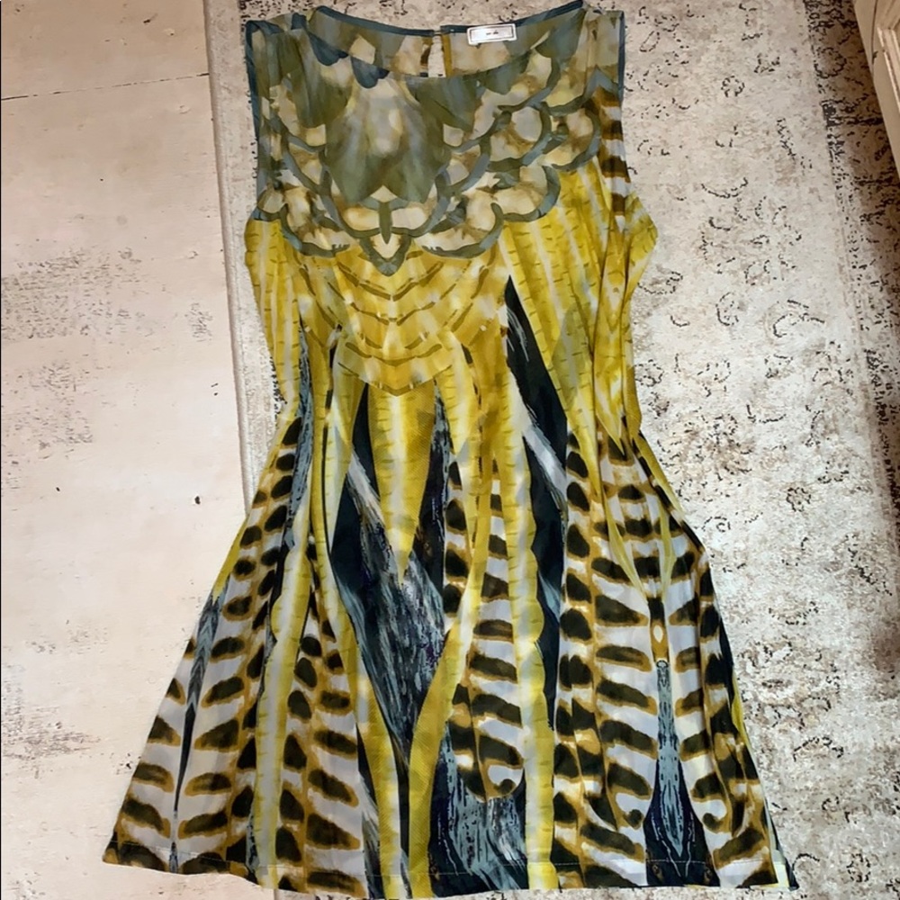 Ya Da sheer silky tunic top or mini.